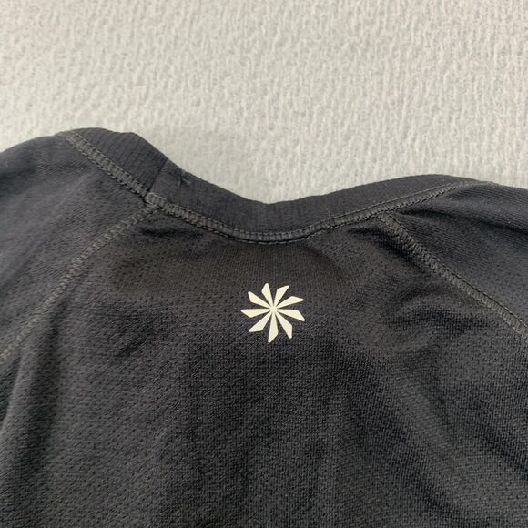 Athleta Girl Shirt Girls Large 12 Black Long Sleeve Thumbhole Athletic Top - Picture 11 of 11